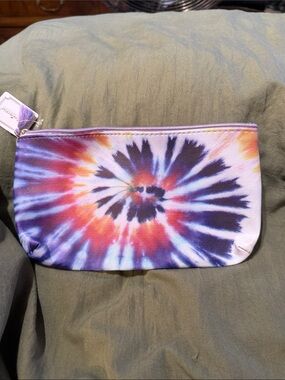 Tie-Dye Zip Cosmetic Pouch - Multicolor